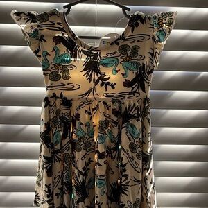 Dot Dot Smile Swan Swing Dress